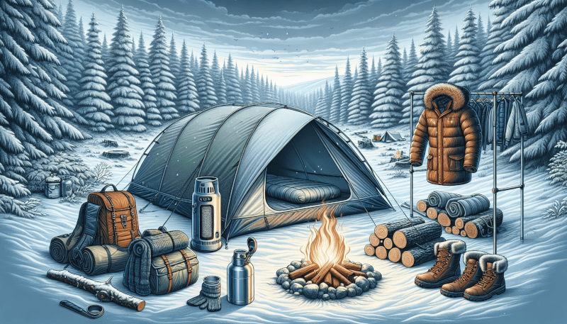 how to stay warm during a cold weather camping trip 4